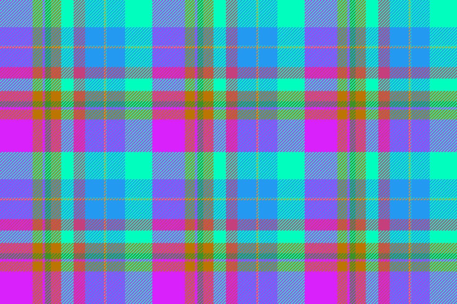 tartan schottland nahtloser karierter mustervektor. Retro-Hintergrundstoff. Vintage Check Farbe quadratische geometrische Textur. vektor