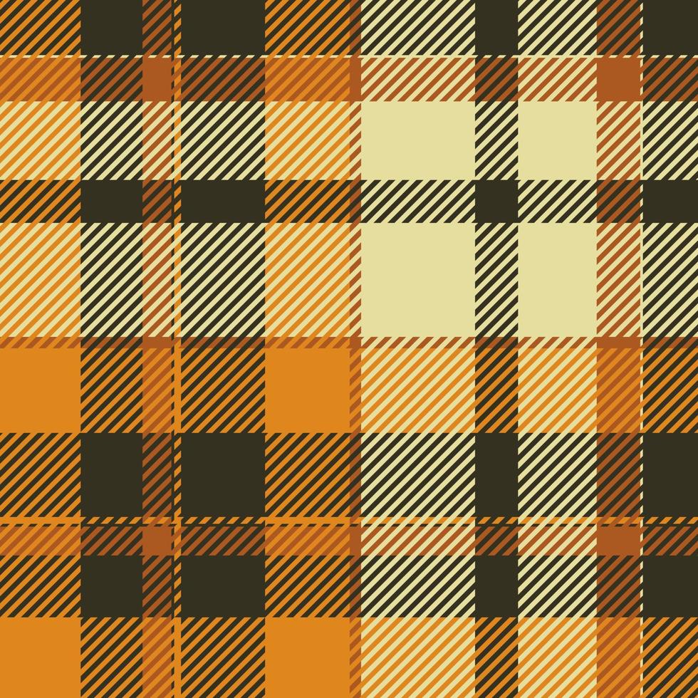 tartan schottland nahtloser karierter mustervektor. Retro-Hintergrundstoff. Vintage Check Farbe quadratische geometrische Textur. vektor