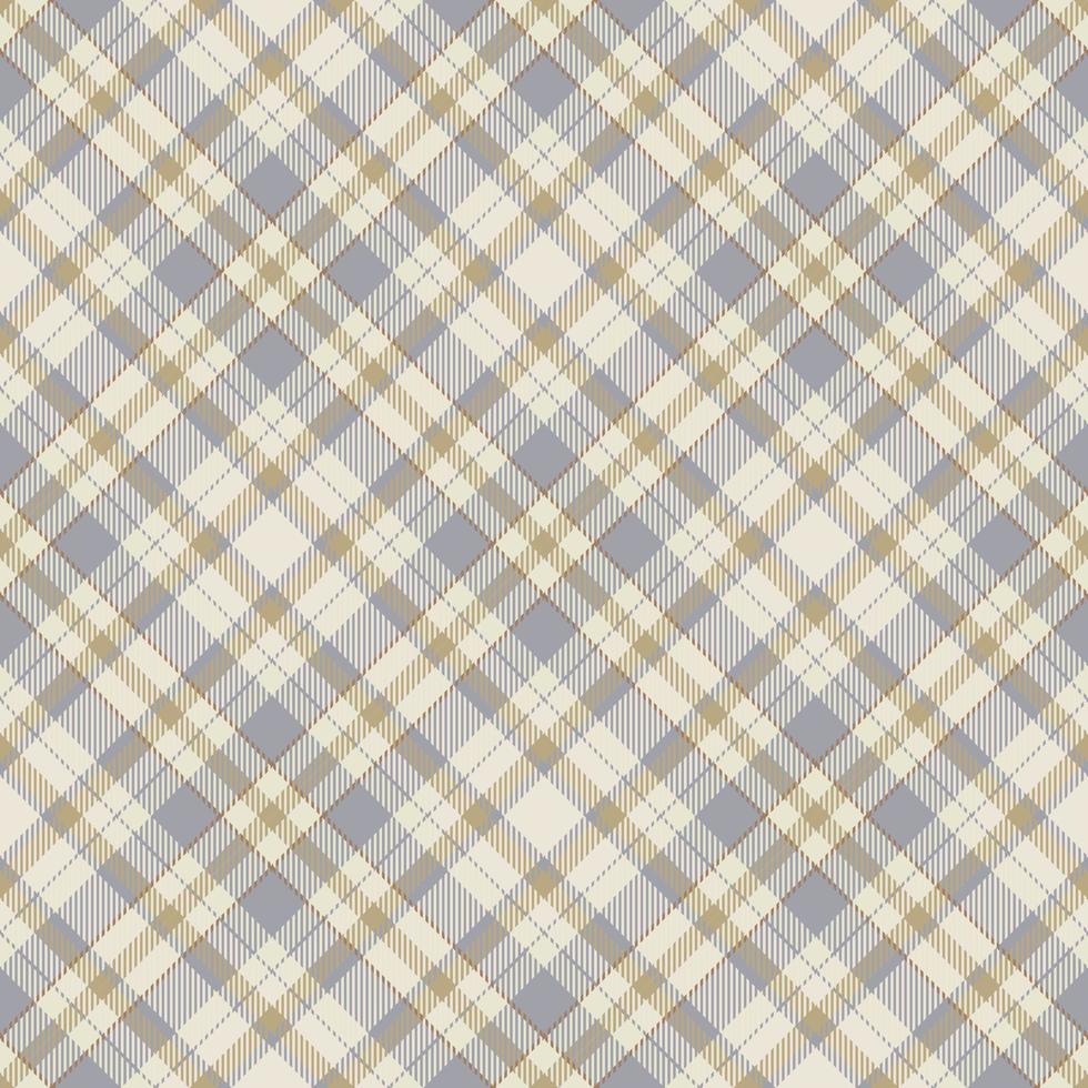 tartan schottland nahtloser karierter mustervektor. Retro-Hintergrundstoff. Vintage Check Farbe quadratische geometrische Textur. vektor