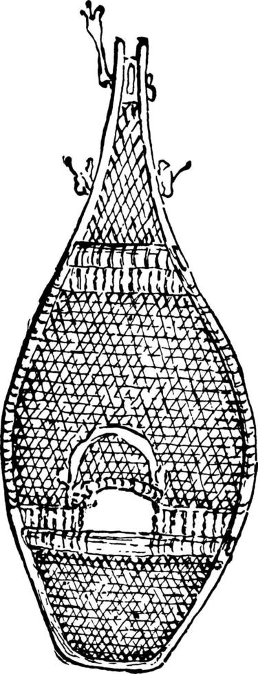 Skodon, årgång illustration. vektor