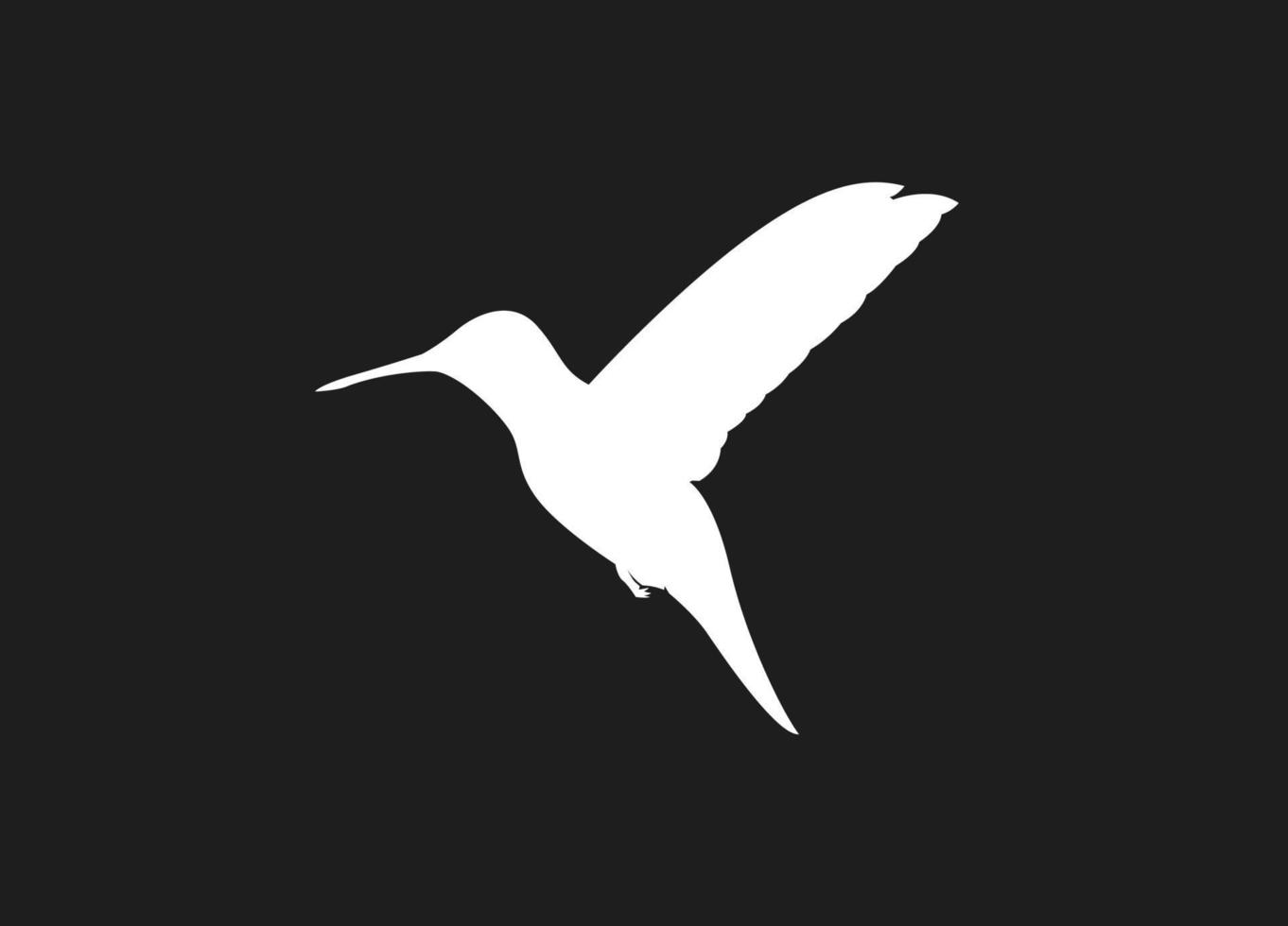 fliegender Vogel aus weißen Silhouetten isoliert auf schwarzem Hintergrund. geeignet für logo, symbol, banner, bakcground, tätowierung, bekleidung. Vogelelementvektor. Folge 10 vektor