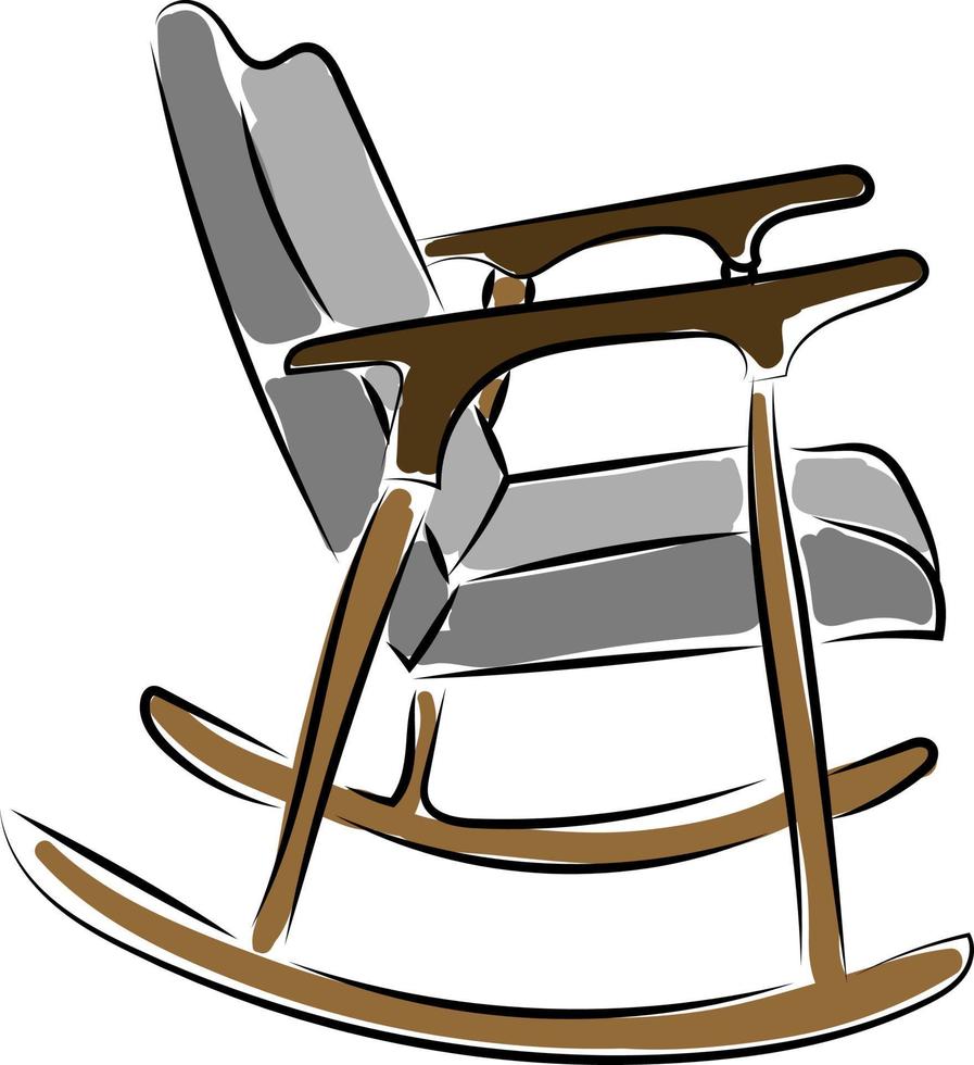 sida sittplats teckning, illustration, vektor på vit bakgrund