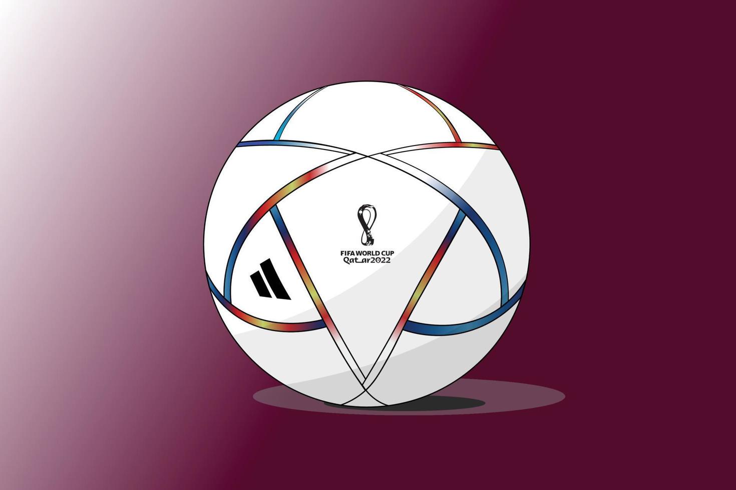 Fußball Fußball Katar WM 2022 vektor