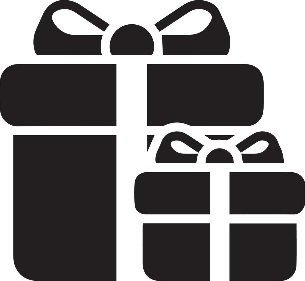 Geschenkbox-Symbol vorhanden. weihnachtsgeschenk symbol illustration vektor symbol. Überraschung präsentiert Design. Vektor isolierte Elemente