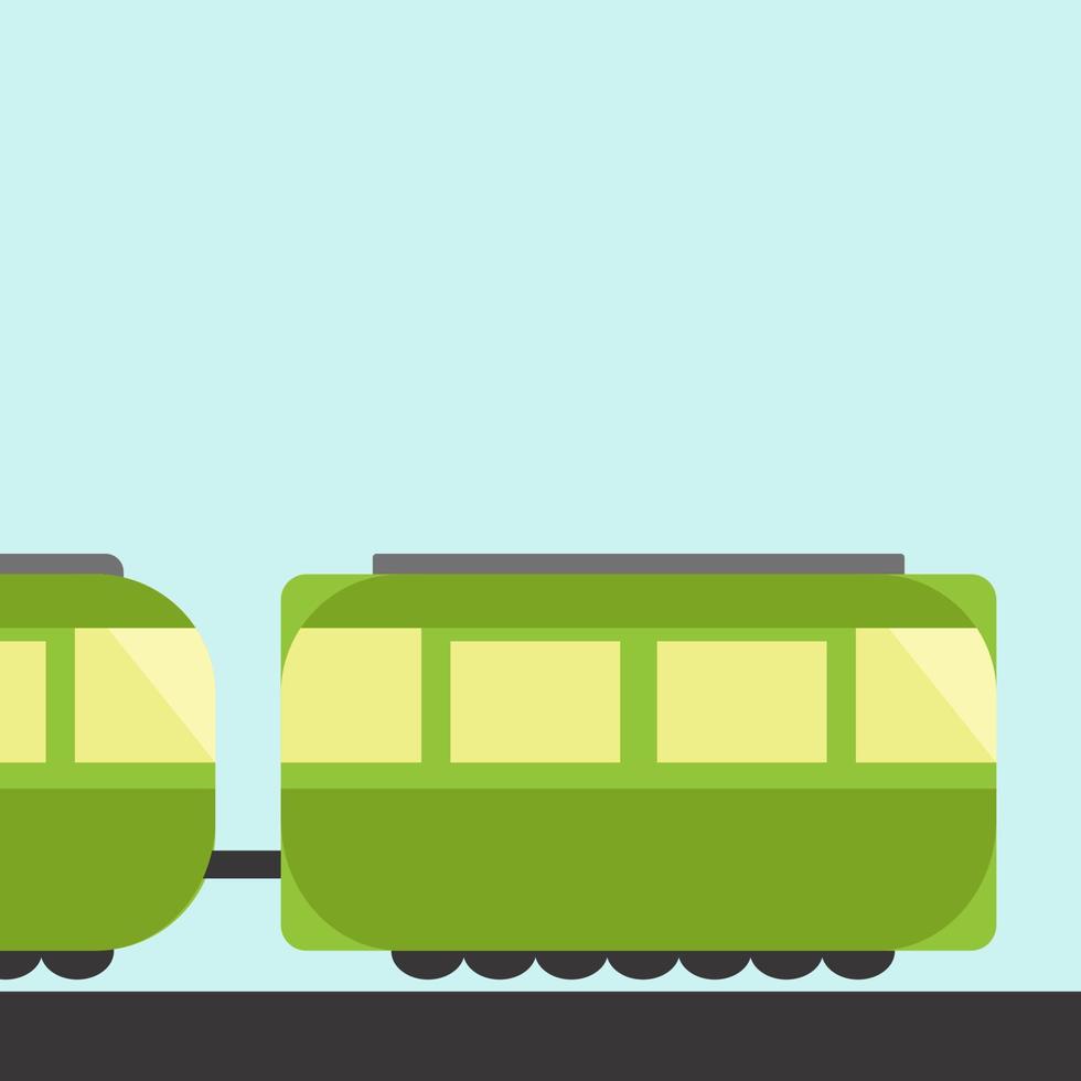 metro tåg, illustration, vektor på vit bakgrund.