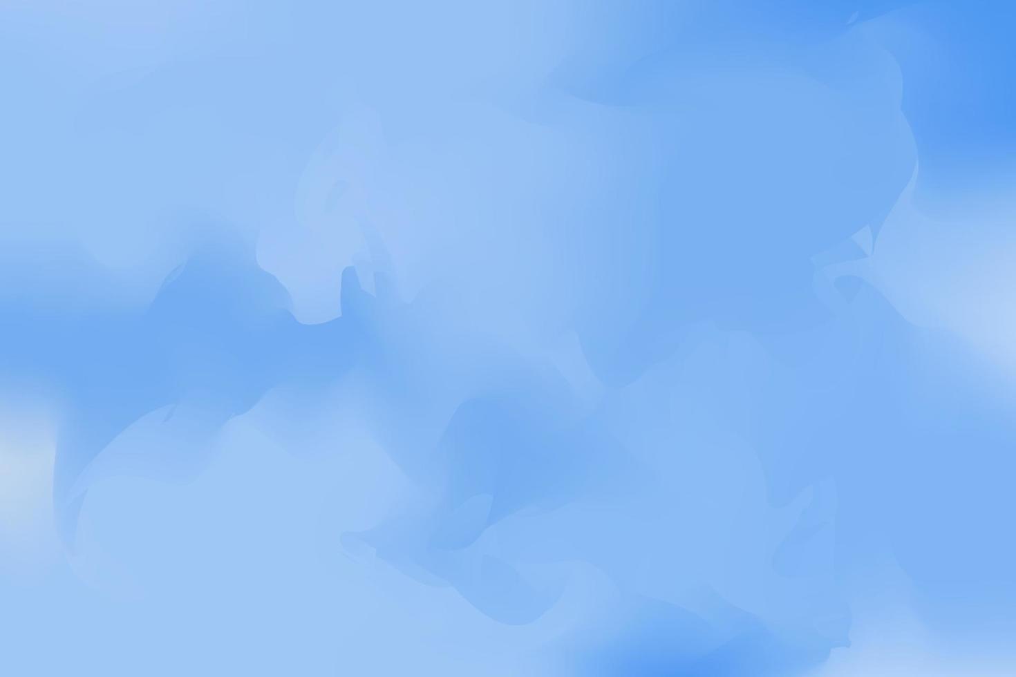 Vektor blauer Himmel Farbverlauf verschwommenes Hintergrunddesign