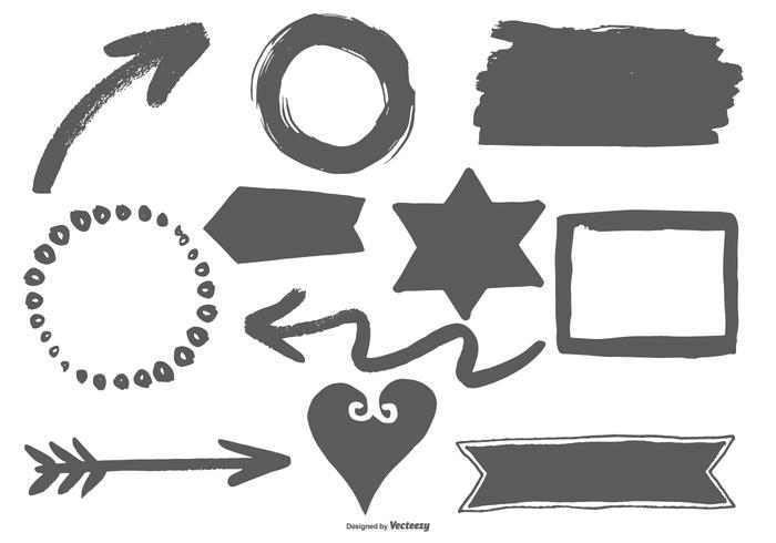 Handgezeichneten Stil Vector Elements