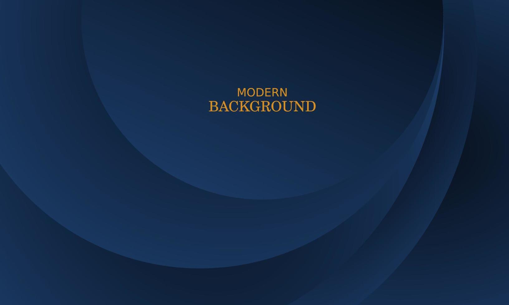 dunkelblauer Luxus-Premium-Hintergrund und goldene Linie. vektor