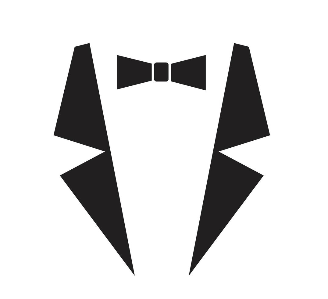 män kostym ikon symbol vektor illustration