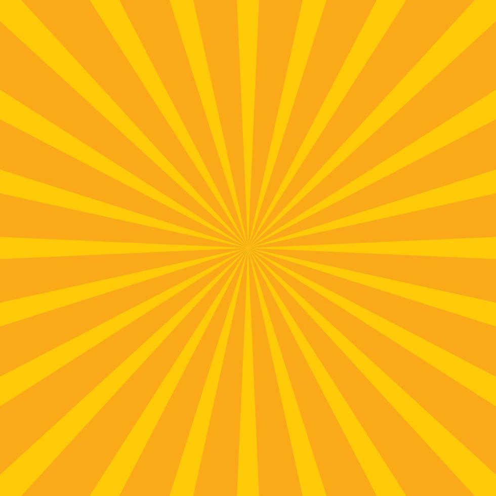 abstrakter Hintergrund mit Sonnenstrahlen vektor