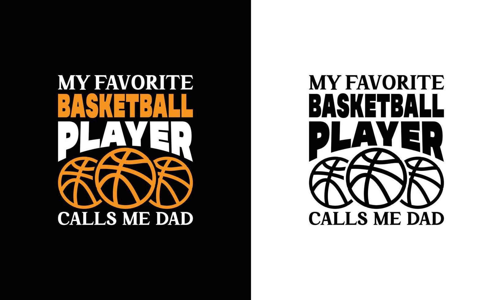 Basketball-Zitat-T-Shirt-Design, Typografie vektor
