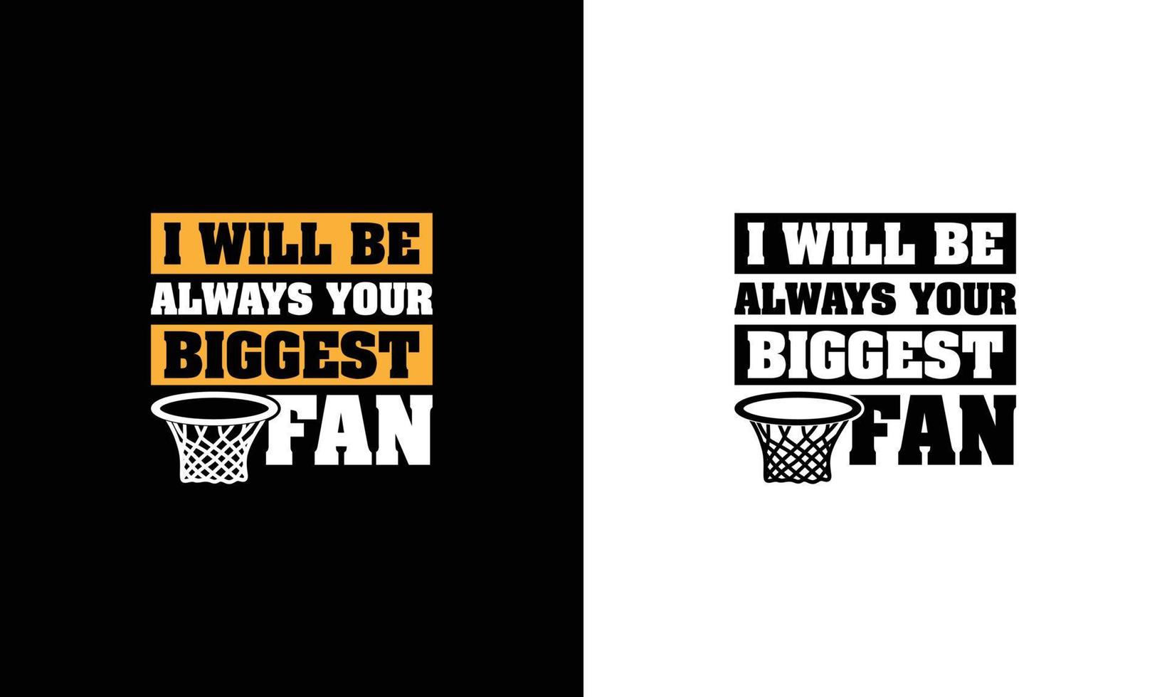 Basketball-Zitat-T-Shirt-Design, Typografie vektor