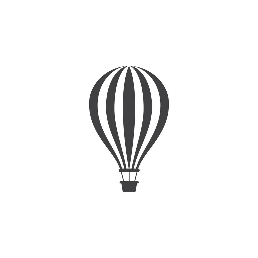 Luftballon-Vektor-Icon-Design vektor