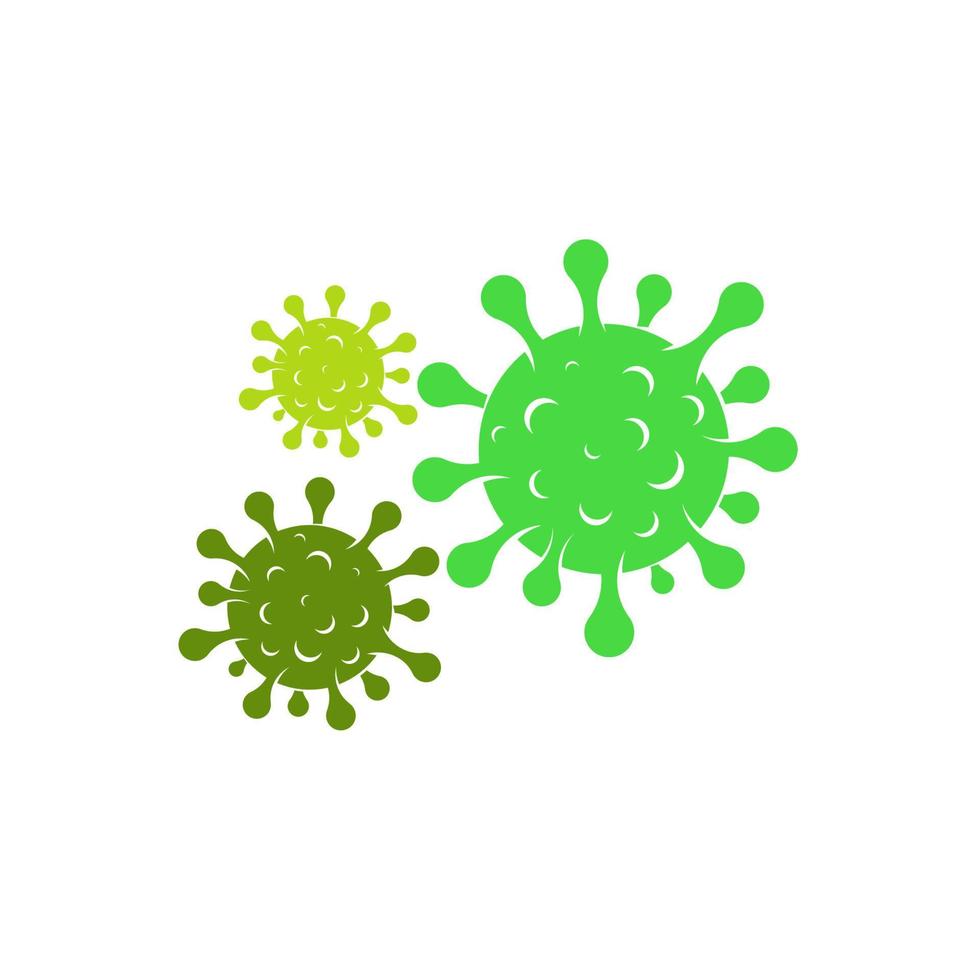 korona virus vektor illustration ikon