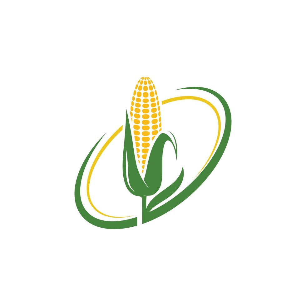 Landwirtschaft Mais Vektor Icon Design