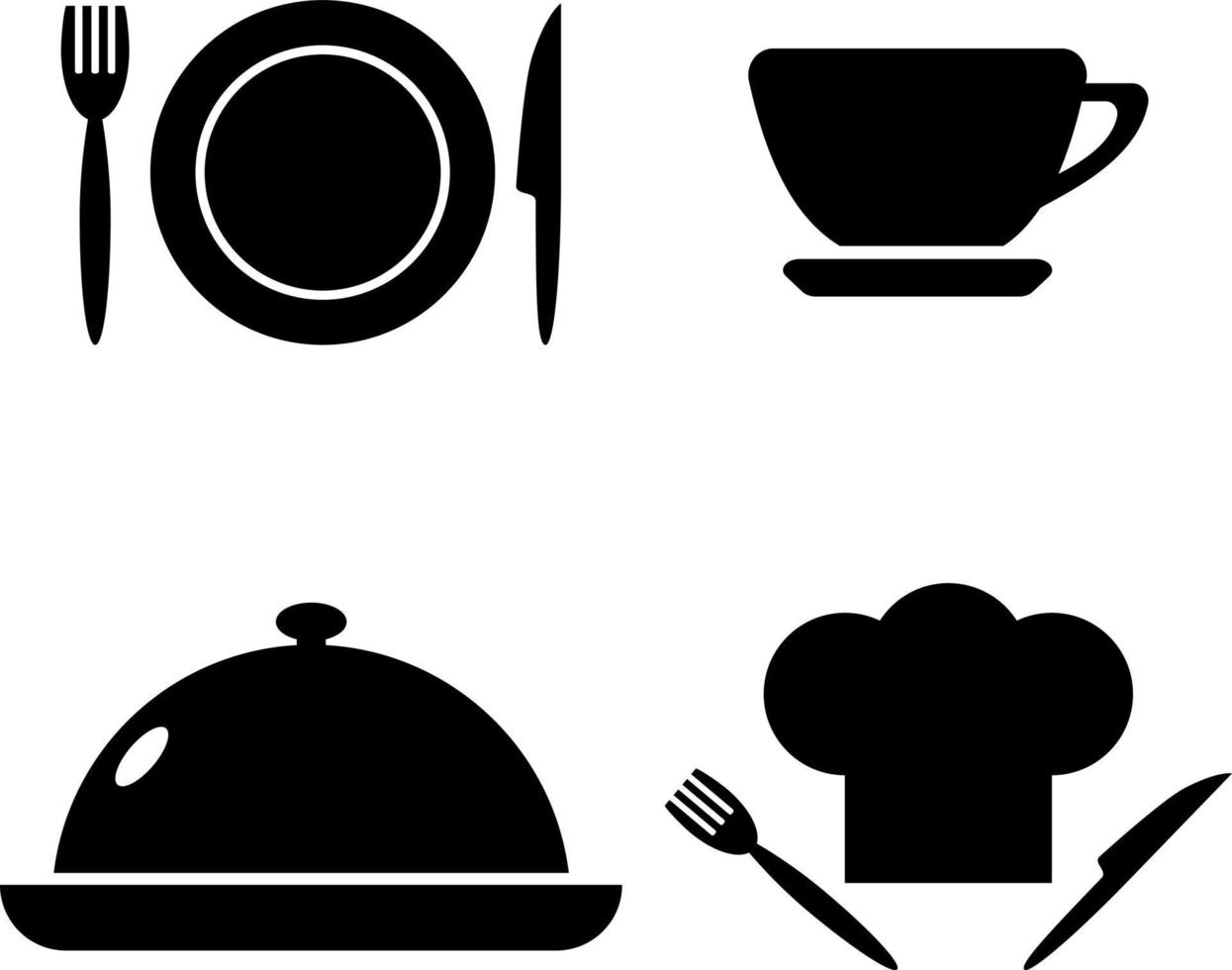 Restaurant-Vektor-Symbol. vektor