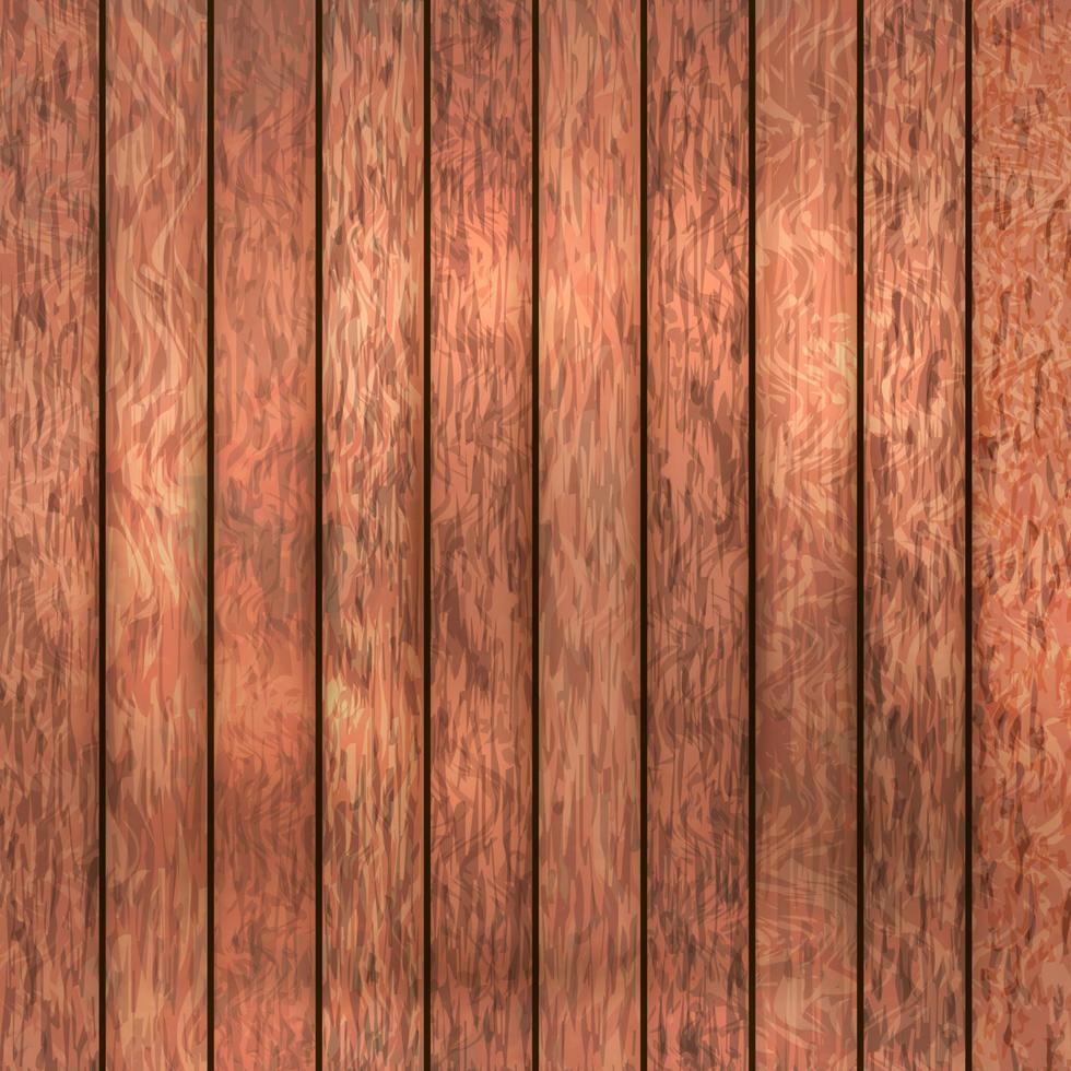rustikale Holzstruktur Hintergrund. braune Holzkulisse. flaches Lay-Layout. einfach zu bearbeitende Vektordesignvorlage. vektor