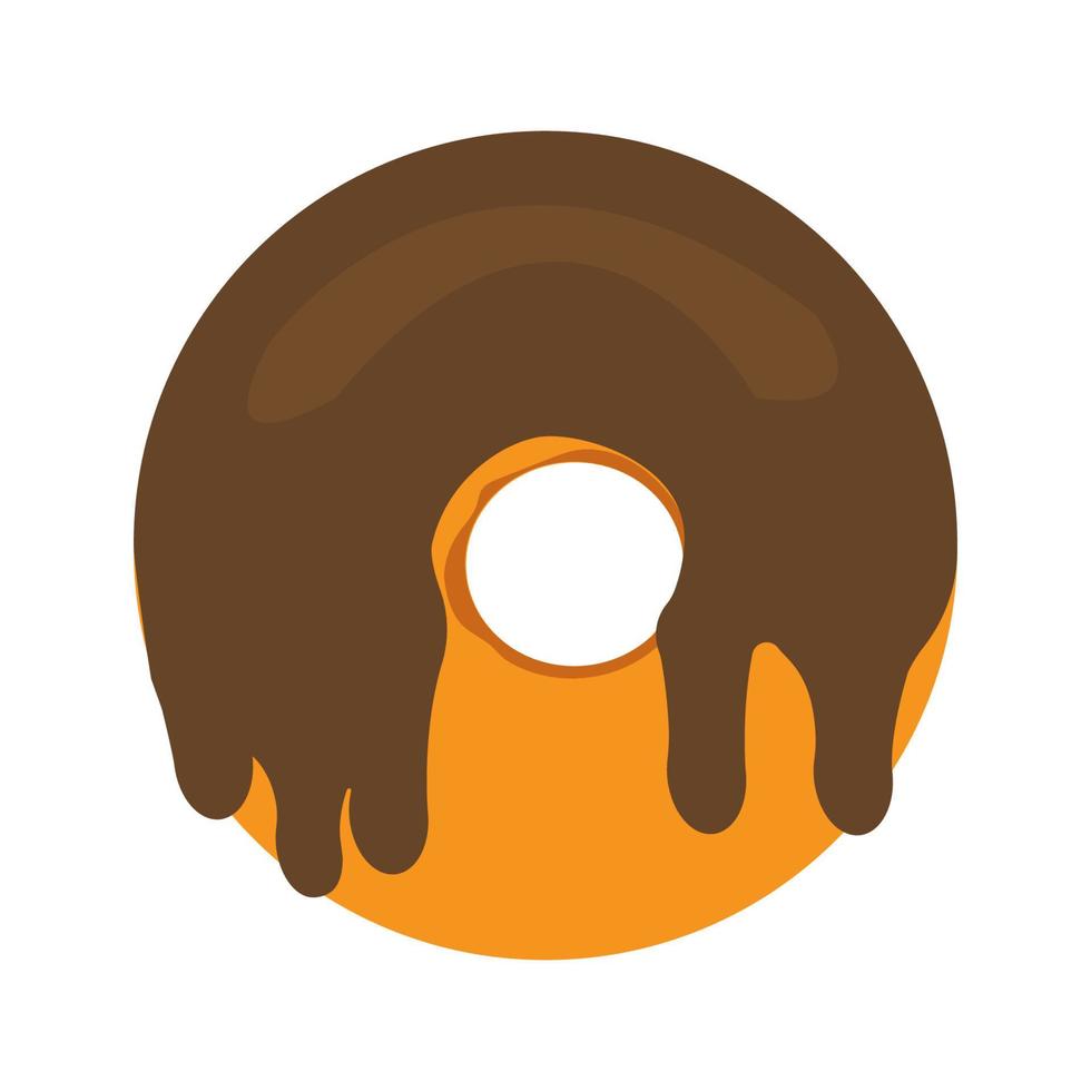 Donut-Logo-Vektor vektor