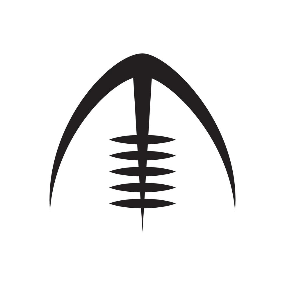 American-Football-Logo vektor