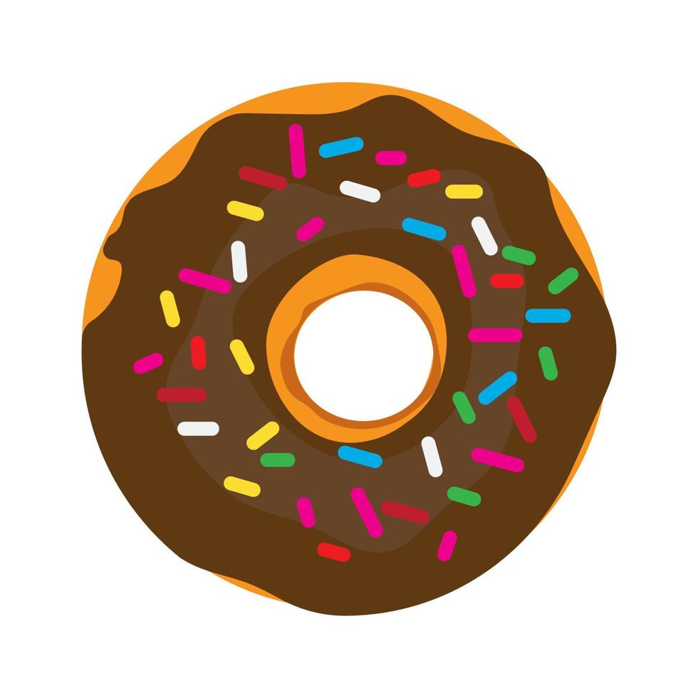 Donut-Logo-Vektor vektor