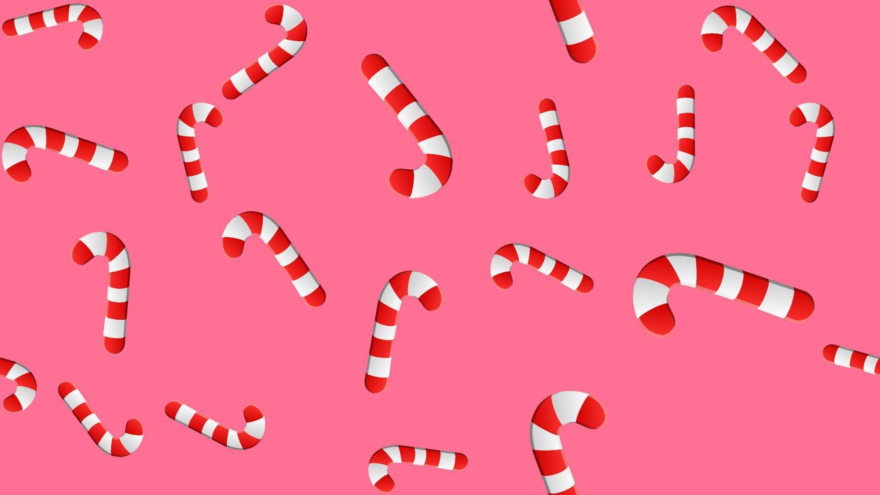 jul godis sockerrör runda vit och röd ljuv uppsättning. sömlös mönster dekoration. omslag papper, textil- mall. blå bakgrund vektor