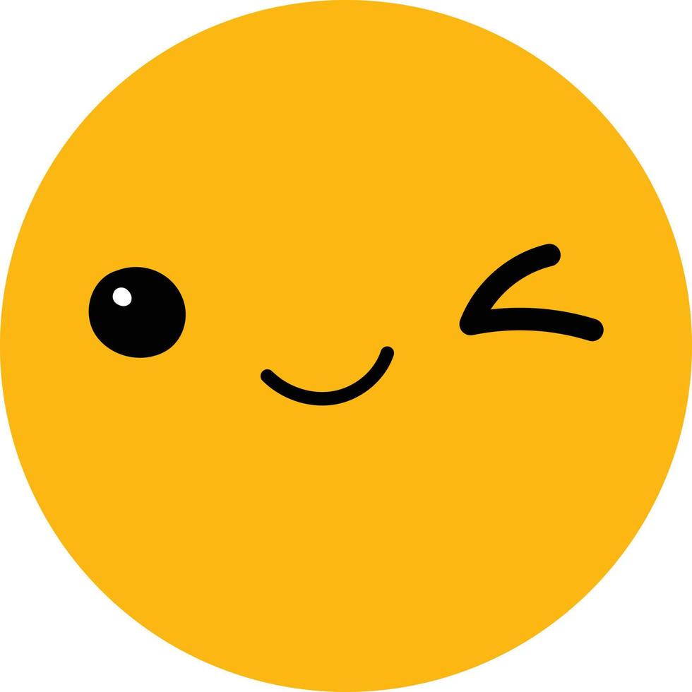 glückliche Emoji-Illustration vektor