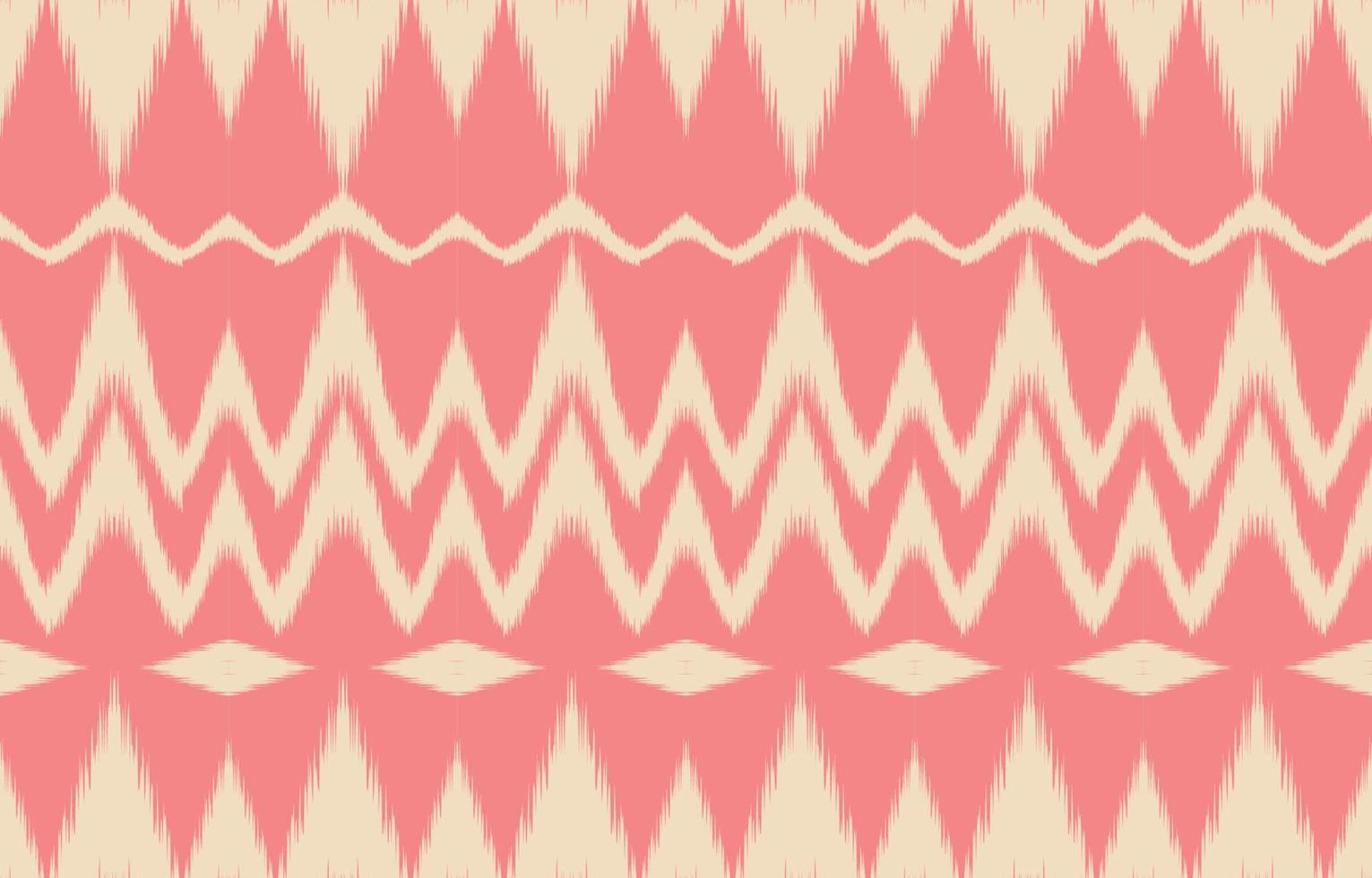 tyg ikat sömlös mönster. geometrisk etnisk traditionell broderi stil. design för bakgrunder, matta, matta, sarong, kläder. jul vektor illustration begrepp.