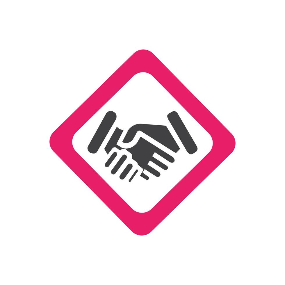 Handshake-Logo vektor