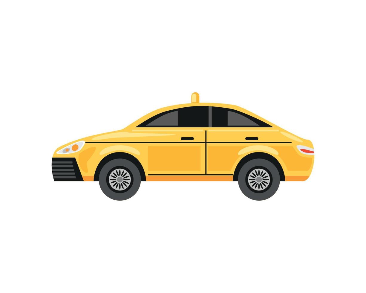 taxi transport ikon vektor