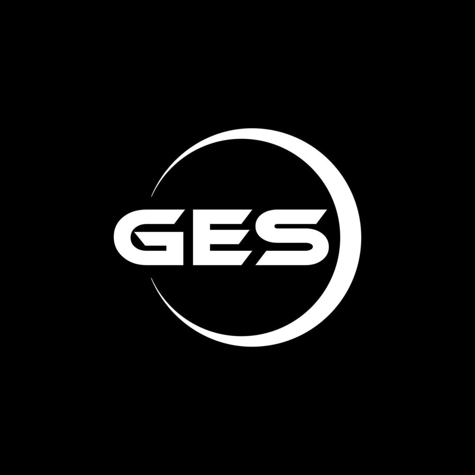 ges brev logotyp design i illustration. vektor logotyp, kalligrafi mönster för logotyp, affisch, inbjudan, etc.