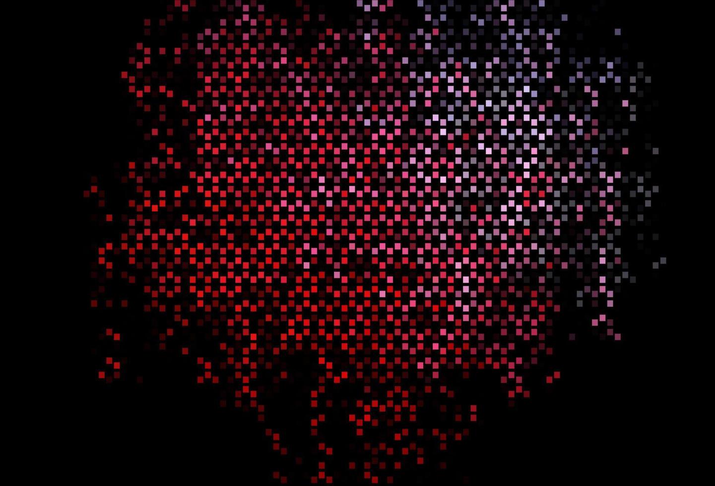 dunkelblauer, roter Vektorhintergrund mit Rechtecken. vektor