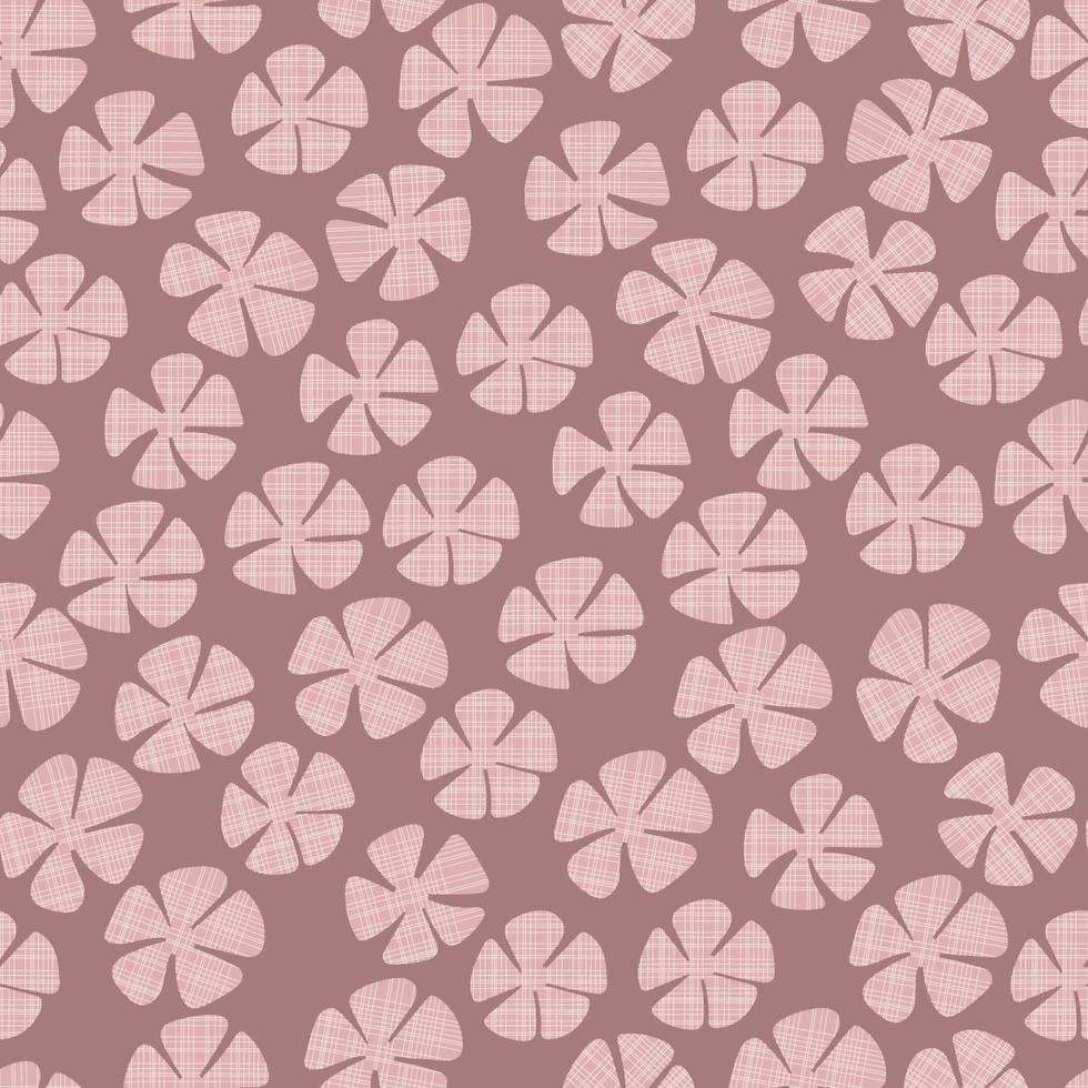 rosa daisy mönster vektor