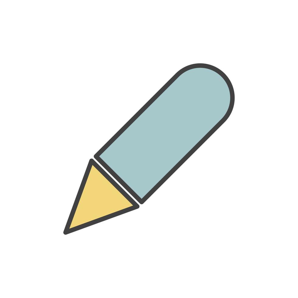 penna verktyg ikon vektor illustration