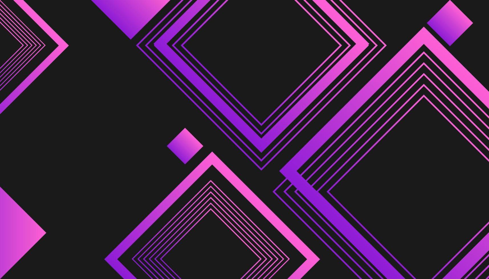 moderner Farbverlauf lila Quadrate Rechteck Hintergrund vektor