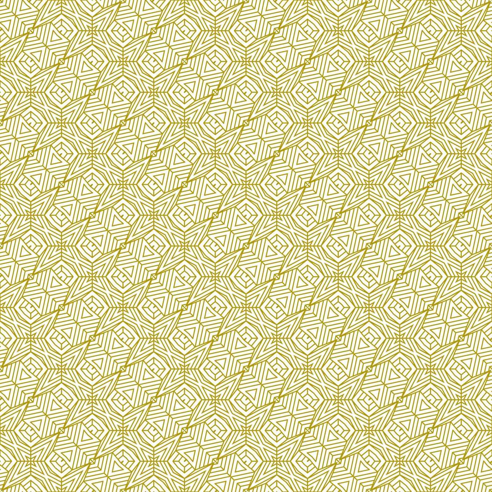 guld linje lyx mönster vektor