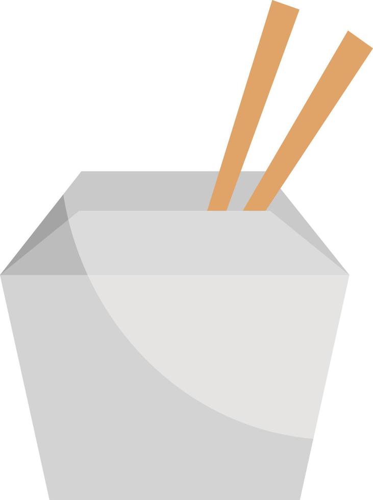 kinesisk mat, ikon illustration, vektor på vit bakgrund