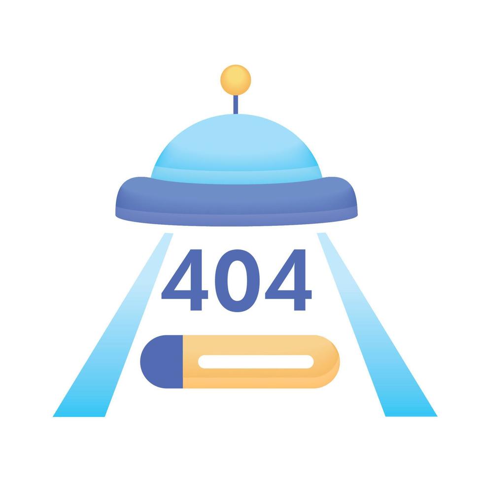 404-Fehler bei ufo vektor