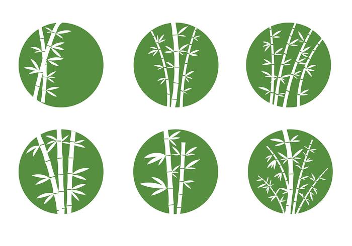 Freie Bamboo Icons Vector