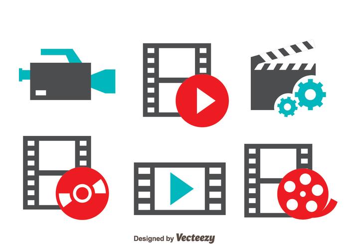 Film-Film-Icons Vector