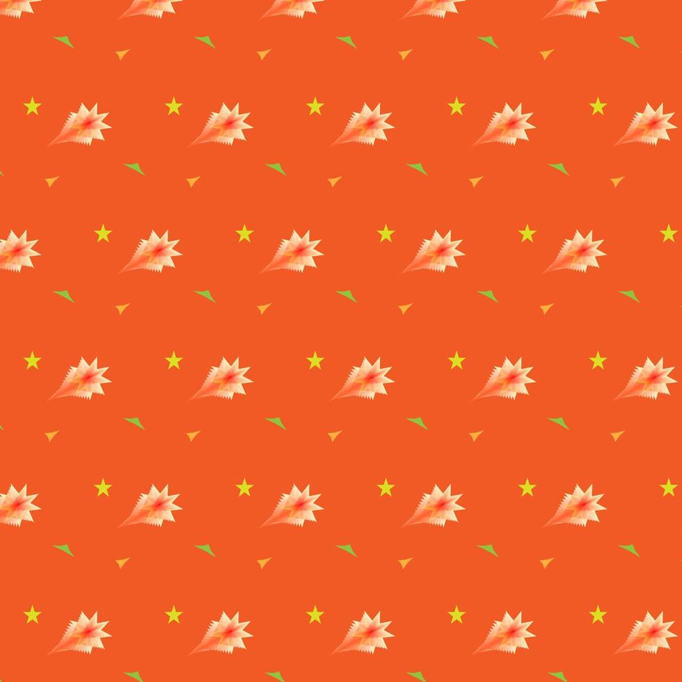 weihnachtsfest stern geometrisches element dekorativ polka dot textil papier geschenk abstraktes hintergrundmuster nahtlose vektorillustration vektor