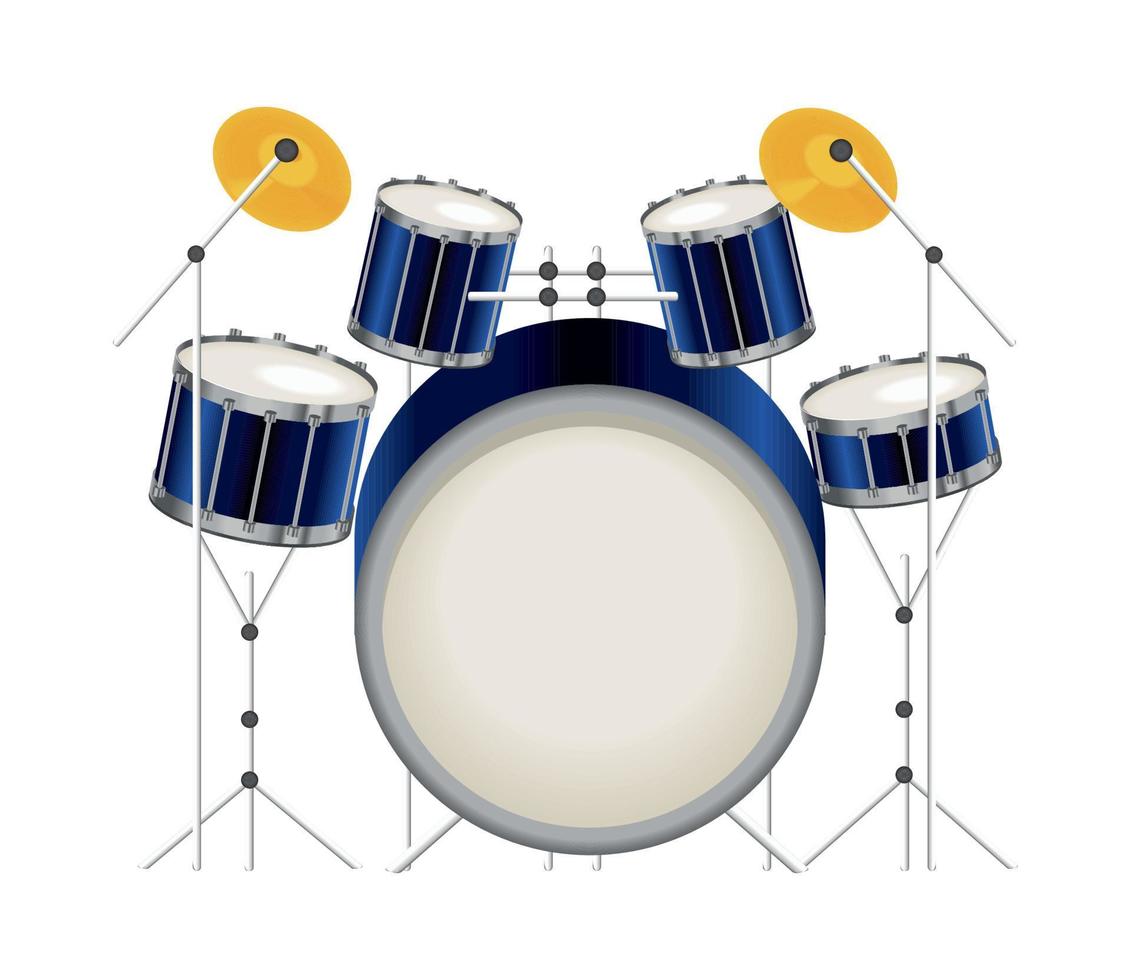 Schlagzeug-Instrumente vektor