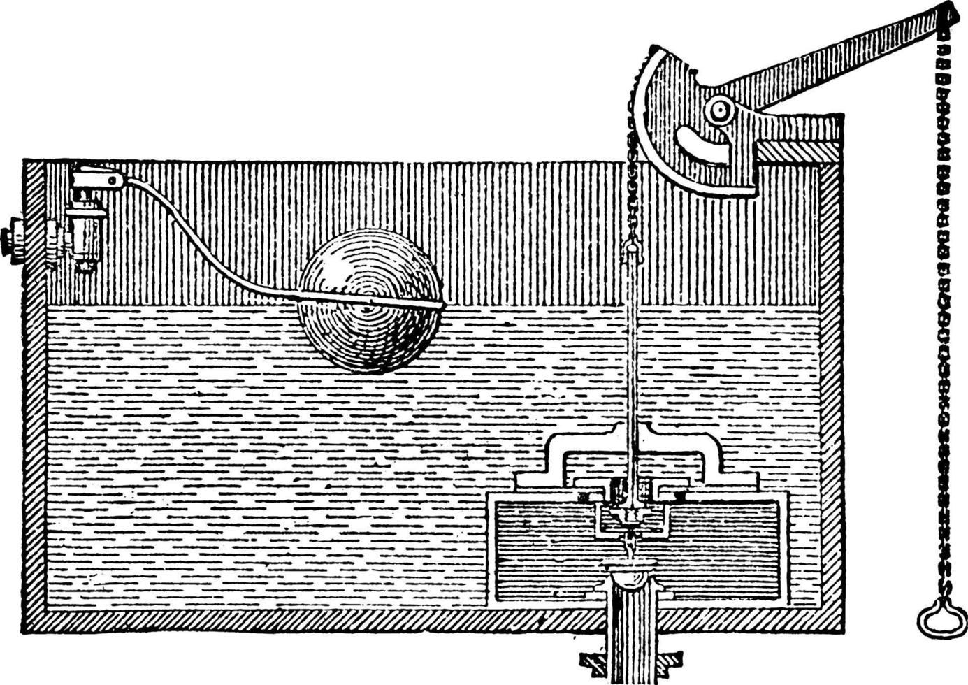 flöjt, årgång illustration. vektor