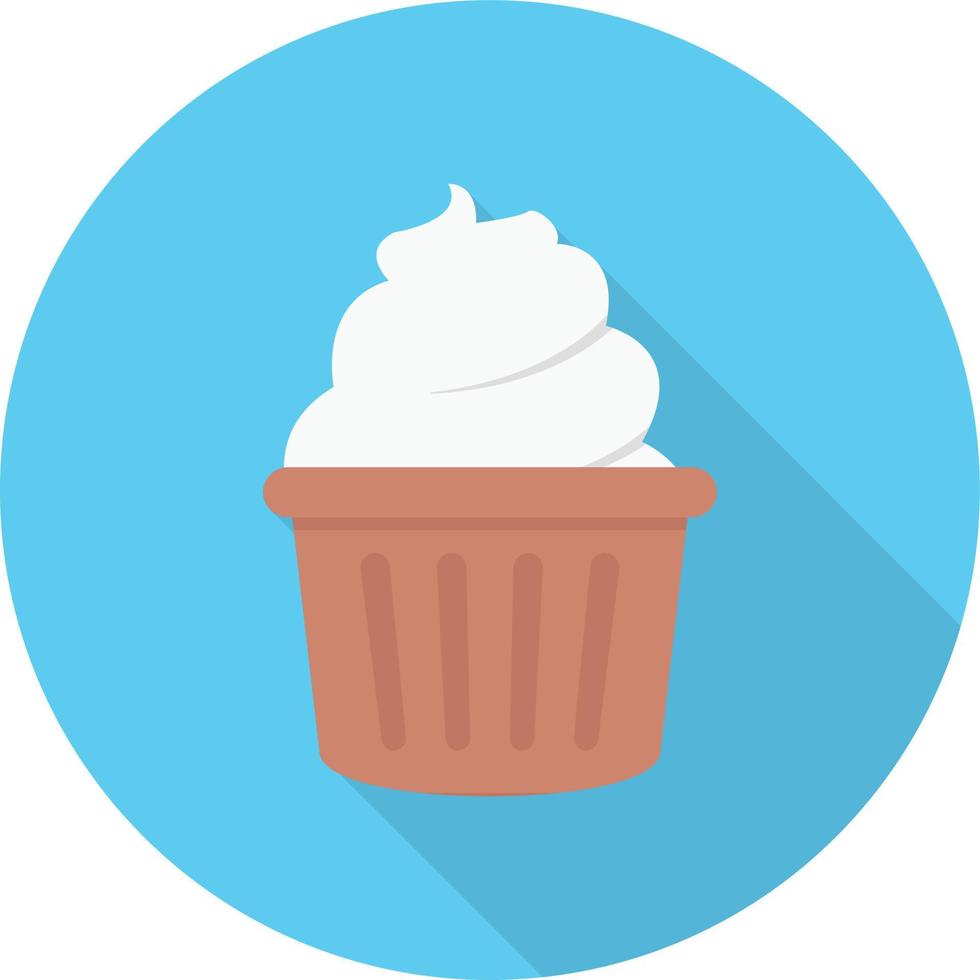cupcake vektor illustration på en bakgrund. premium kvalitet symbols.vector ikoner för koncept och grafisk design.