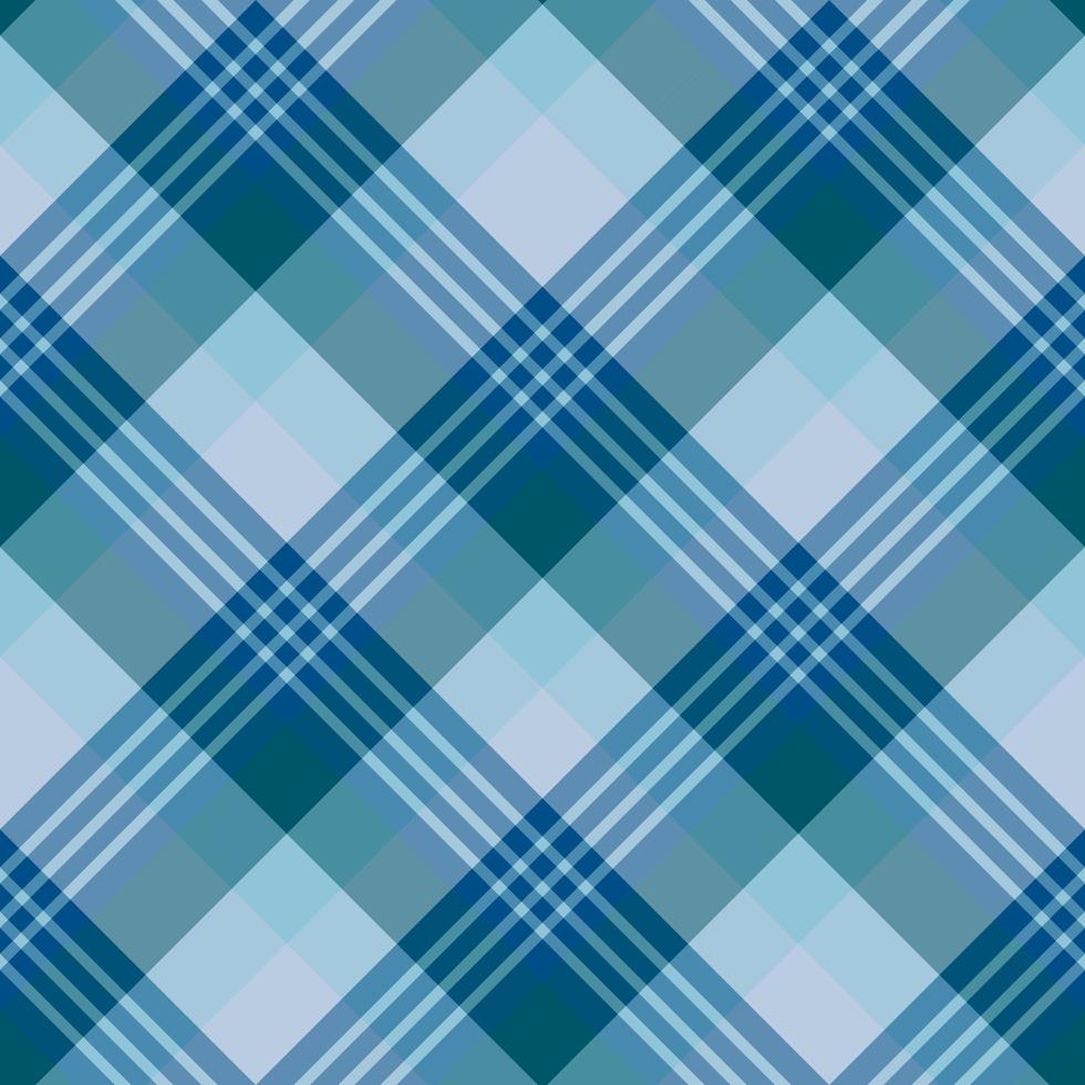 sömlös mönster i enkel ljus blå färger för pläd, tyg, textil, kläder, bordsduk och Övrig saker. vektor bild. 2