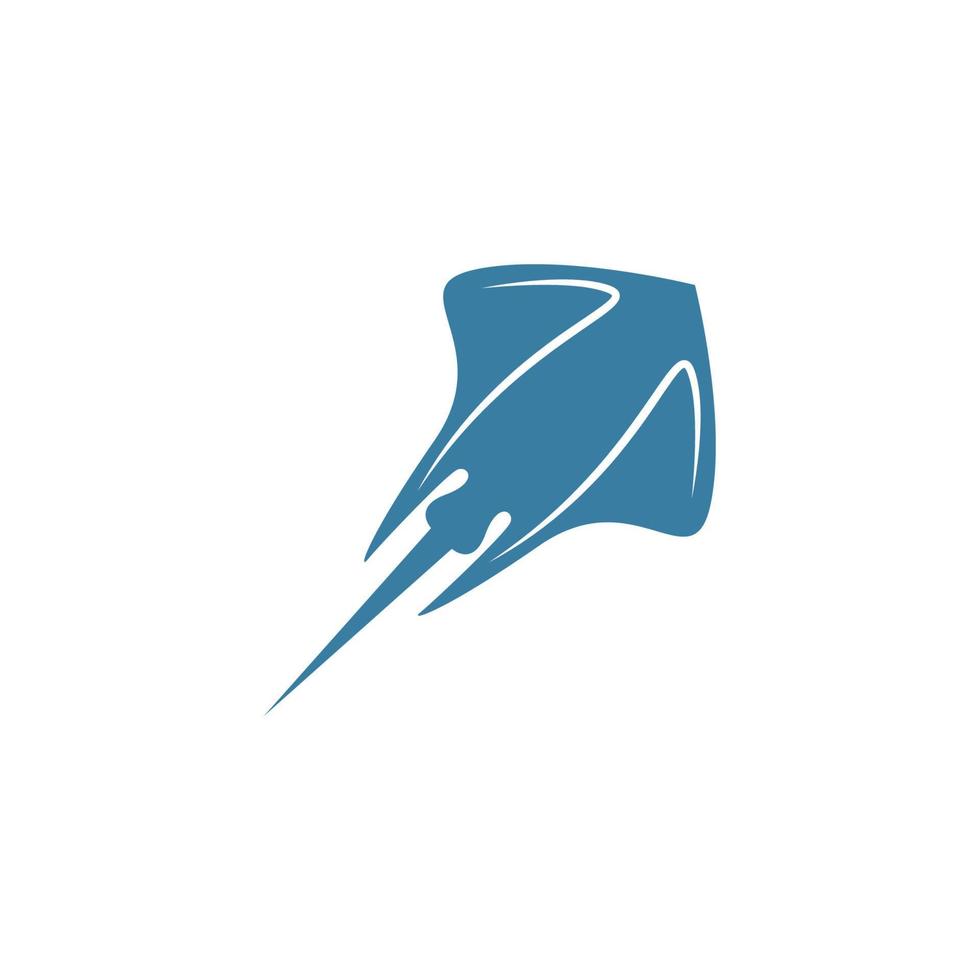 stingrocka logotyp ikon design illustration vektor