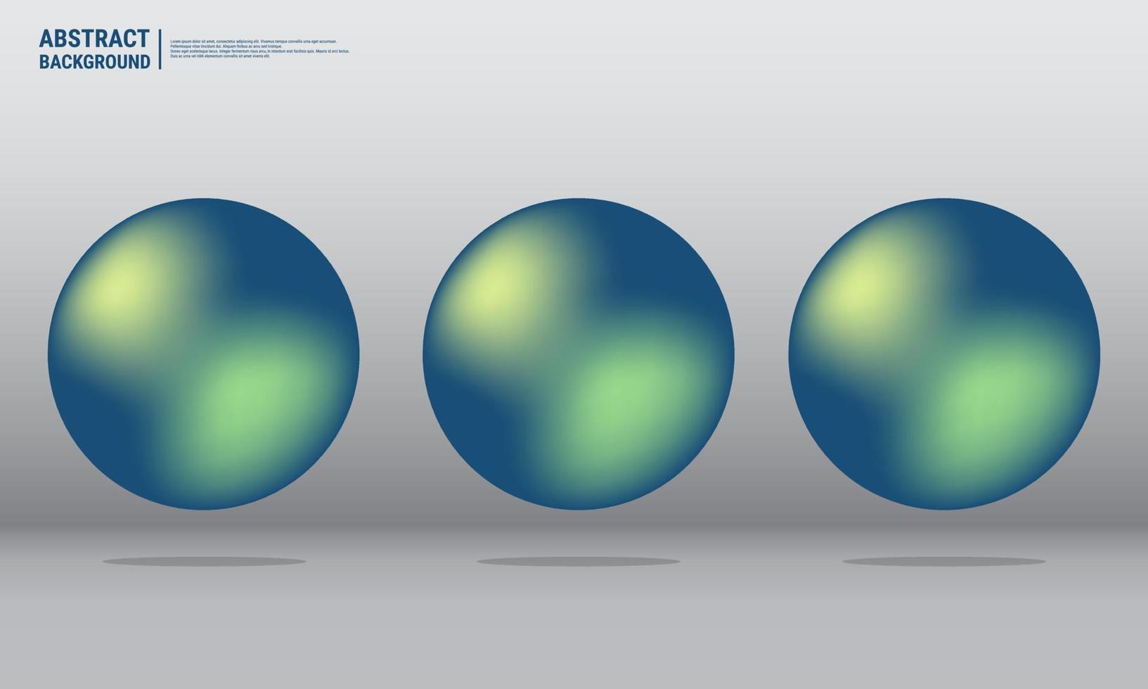lutning bakgrund med boll form. 3d vektor illustration. abstrakt 3d bakgrund. baner, hemsida eller tecken design. eps10 vektor