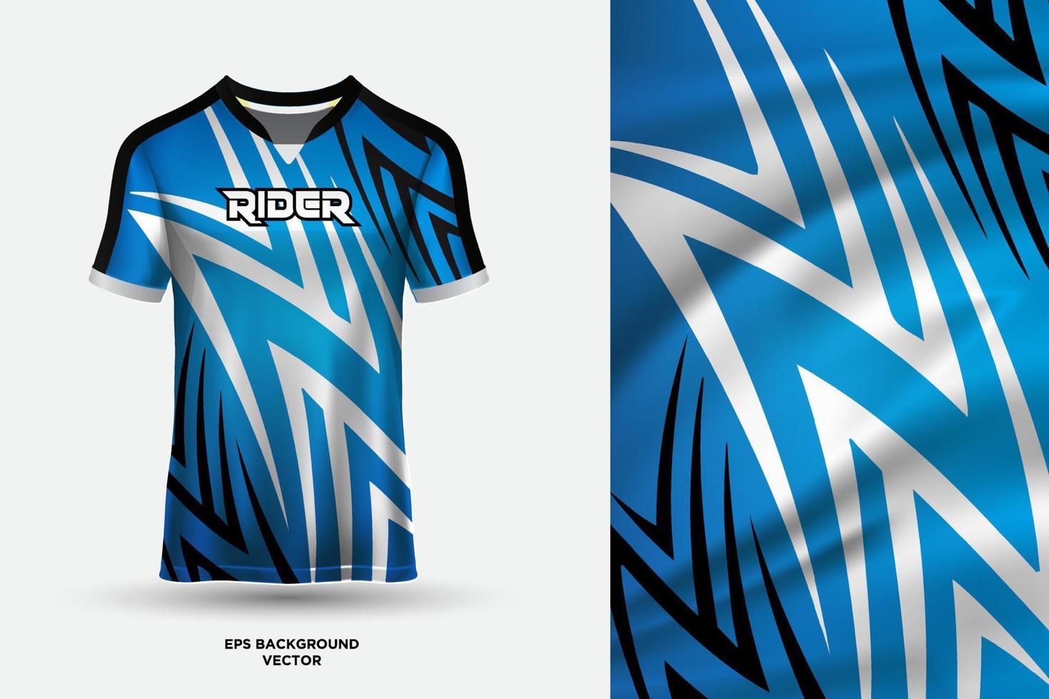 ny modern sporter jersey design bakgrund vektor