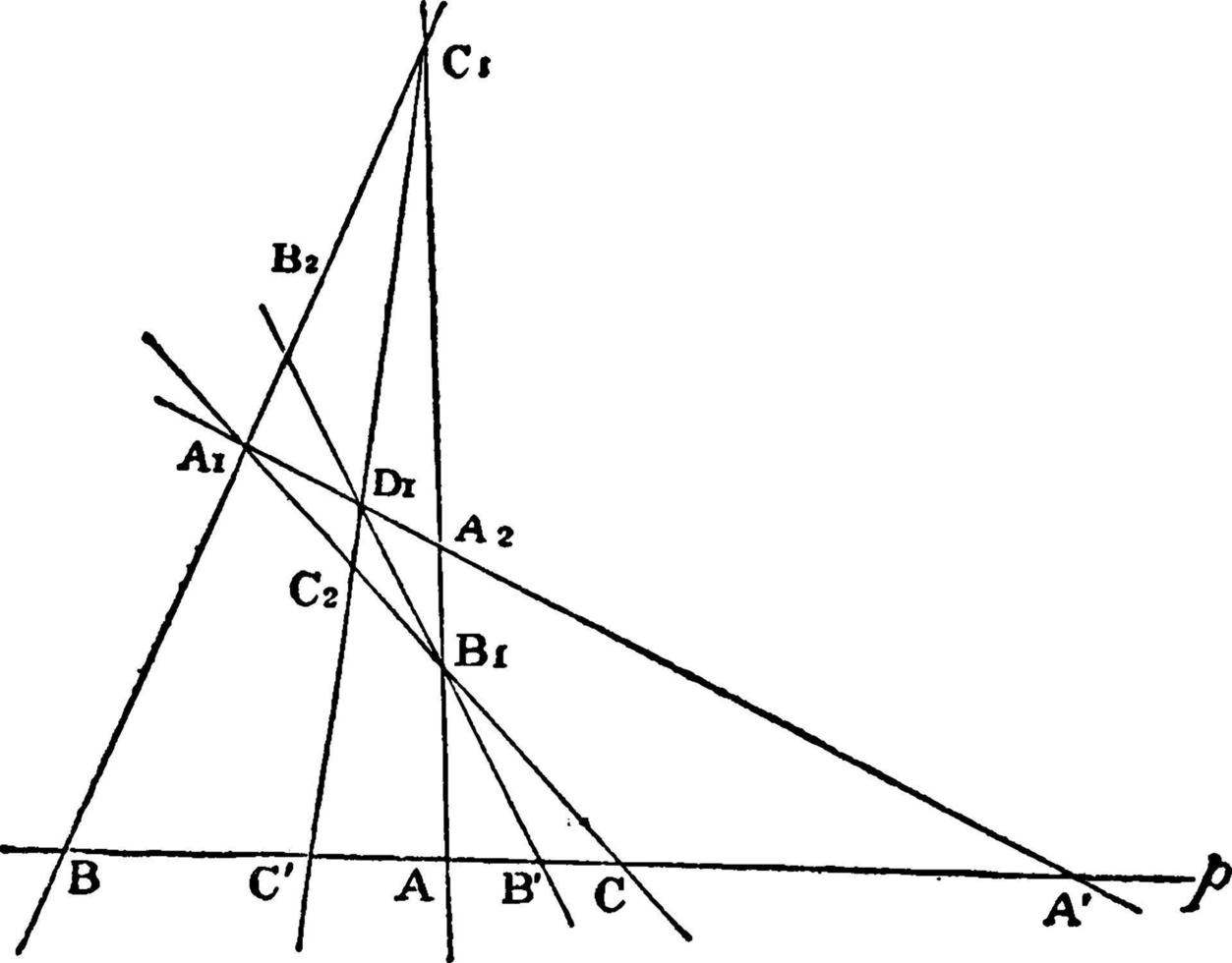 involution, årgång illustration. vektor