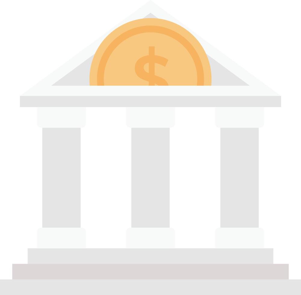 Banking-Vektorillustration auf einem Hintergrund. Premium-Qualitätssymbole. Vektorsymbole für Konzept und Grafikdesign. vektor