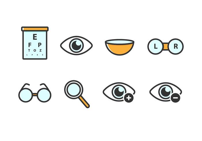 Fria Eyes Vector Icons